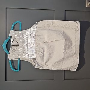 Sparkling Vince. Sleeveless Blouse